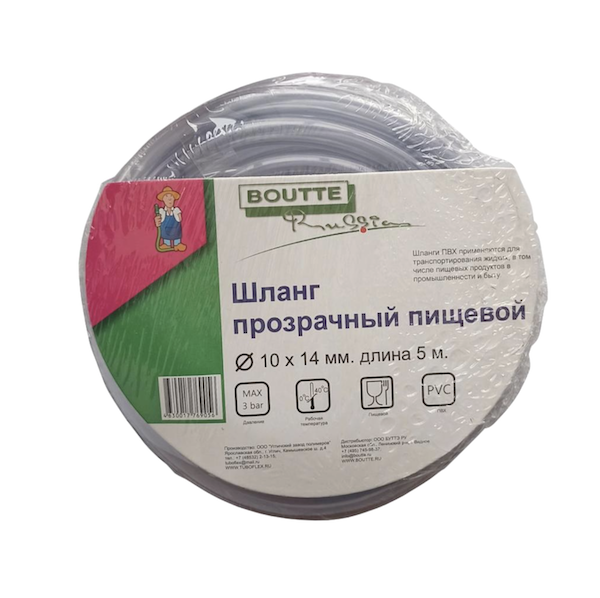 Шланг прозрачный ПВХ 06 5м